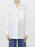 KENZO 34 broderie anglaise cotton shirt