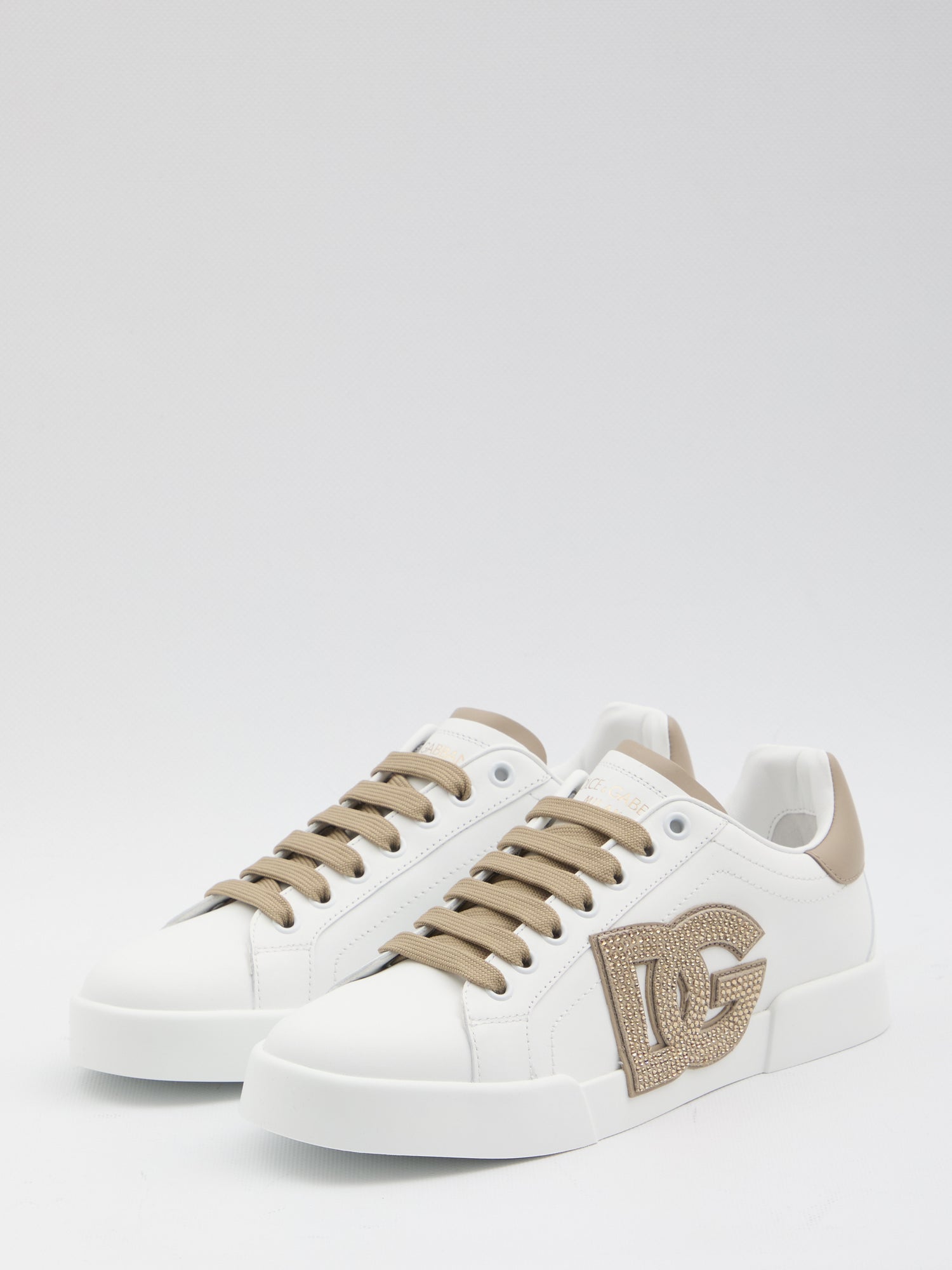 DOLCE&amp;GABBANA 36 portofino light strobel sneakers 