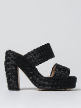 BOTTEGA VENETA 38 sandal in woven raffia