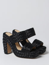 BOTTEGA VENETA 38 sandal in woven raffia