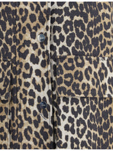 GANNI L-XL leopard jacket
