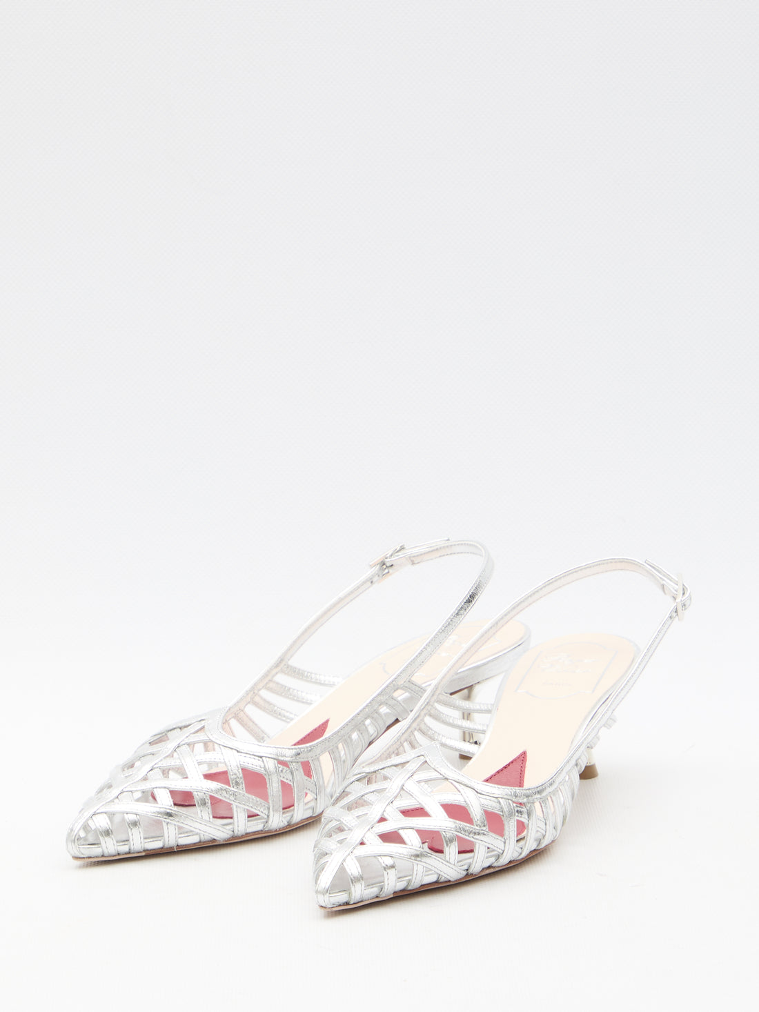 ROGER VIVIER 37½ i love vivier multistrap slingback