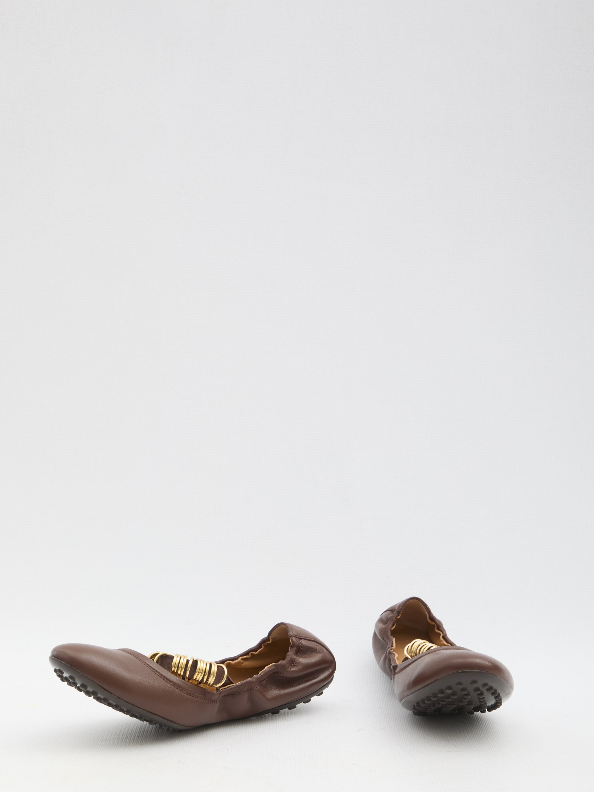 ballet flats wit eyelets