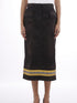 CALVIN KLEIN 205W39NYC 40 skirt with reflective band