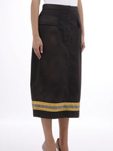 CALVIN KLEIN 205W39NYC 40 skirt with reflective band