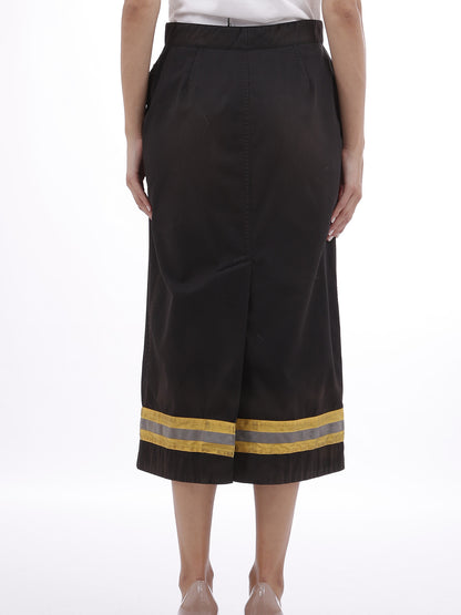 CALVIN KLEIN 205W39NYC 40 skirt with reflective band