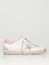 super-star classic distressed leather sneakers