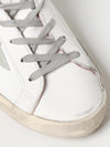 super-star classic distressed leather sneakers