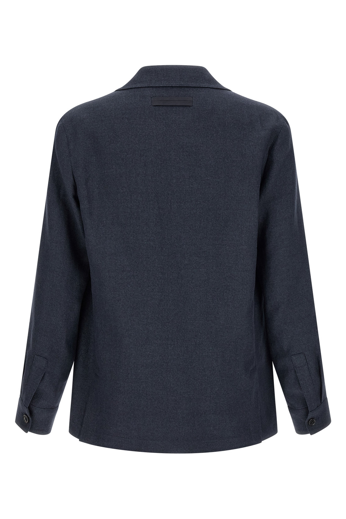 ZEGNA 50 alpe jacket in linen and wool blend mélange