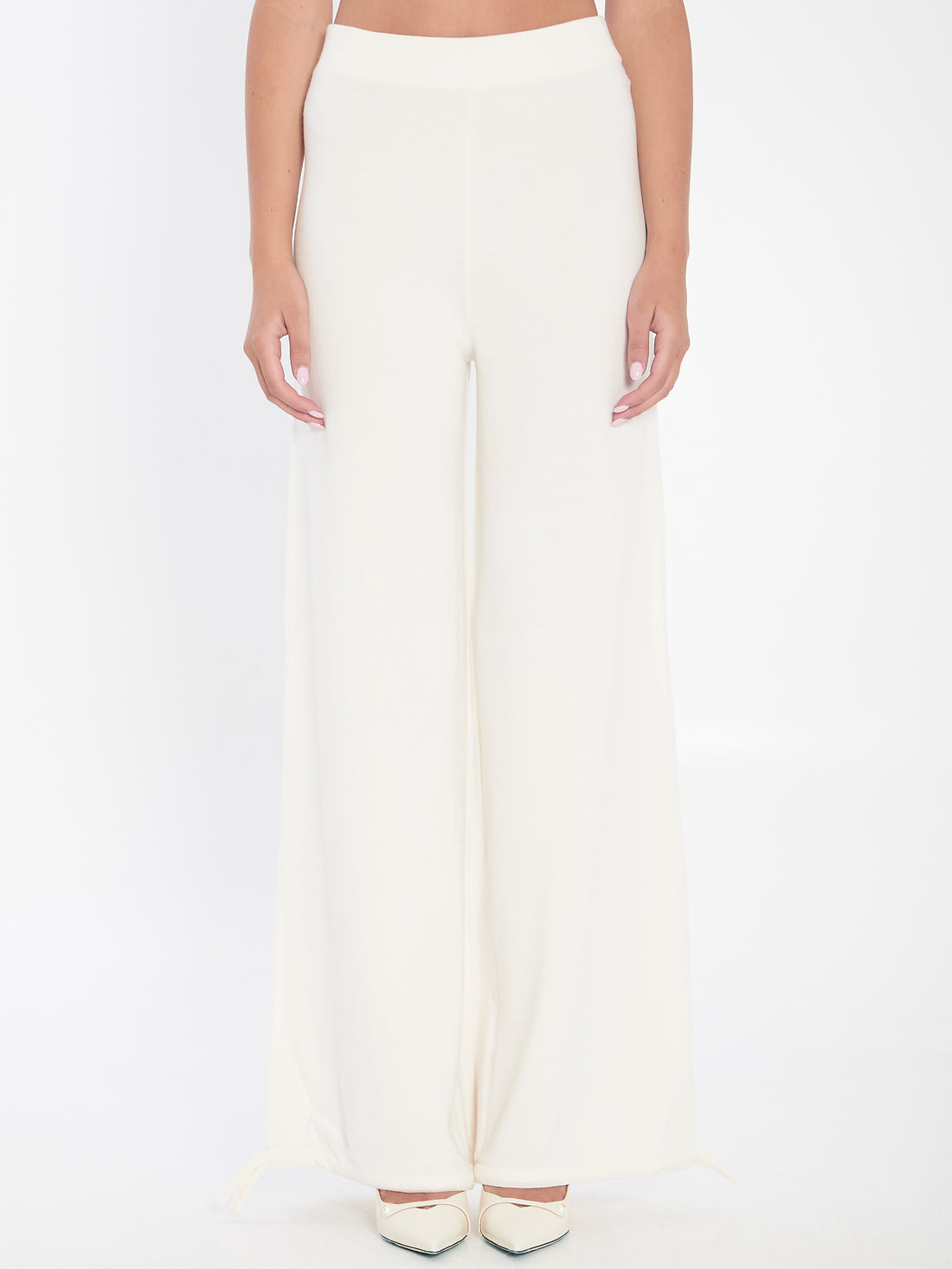 MAX MARA M trousers in wool yarn