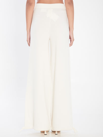 MAX MARA M trousers in wool yarn