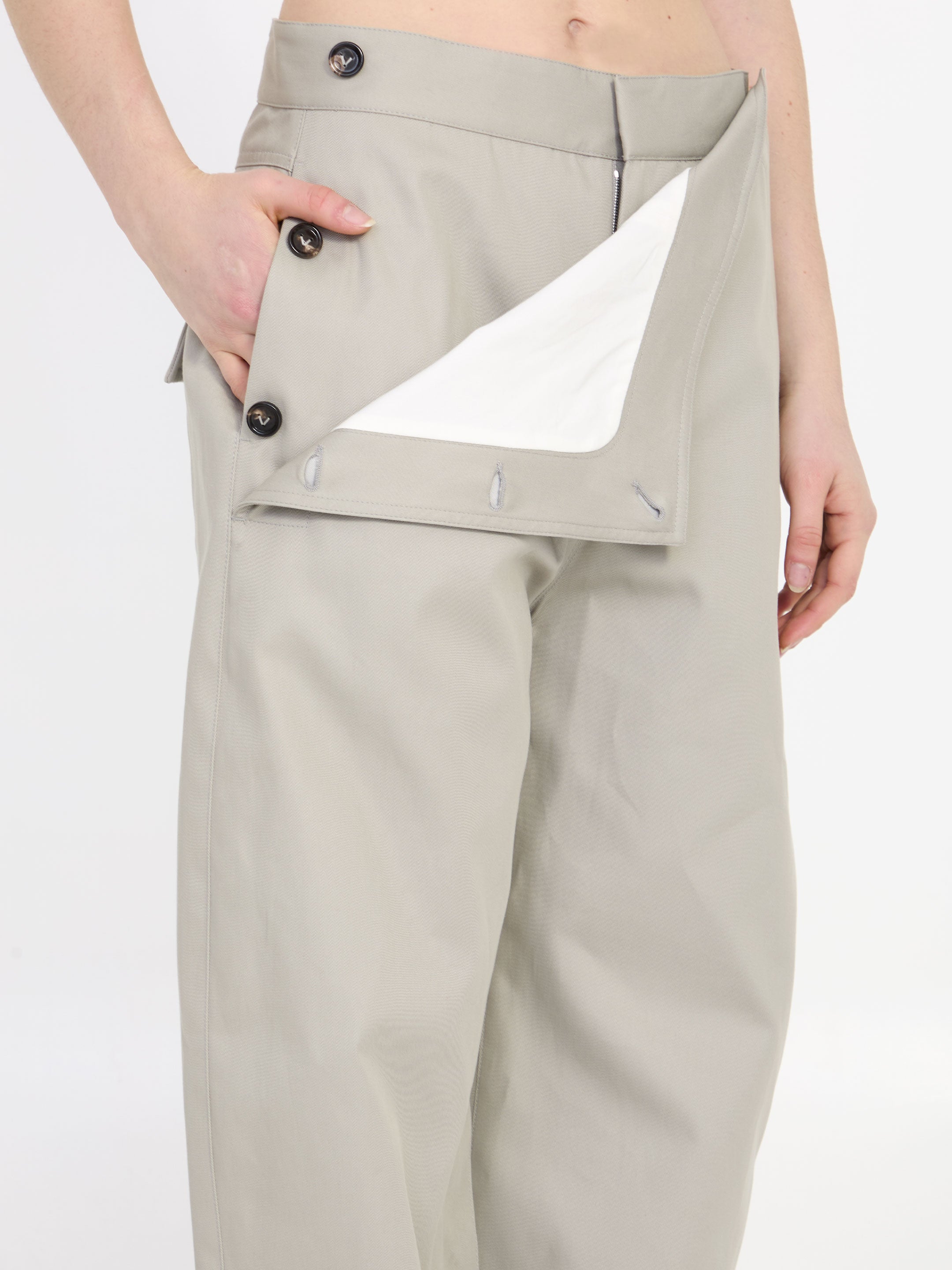 BOTTEGA VENETA 38 sailor pants