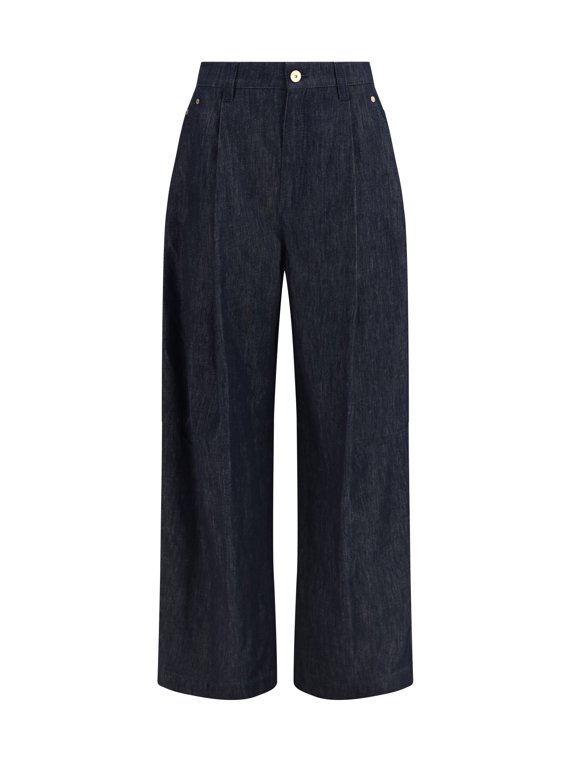 cotton denim pants