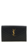 saint laurent iconic matelassé grain de poudre leather bag