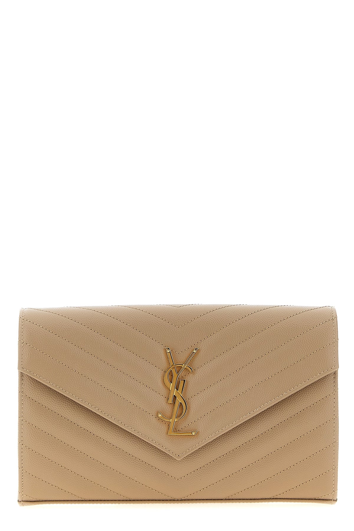 saint laurent iconic monogramme must-have crossbody bag in matelassé grain de