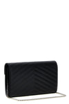cassandre quilted grain de poudre leather clutch bag