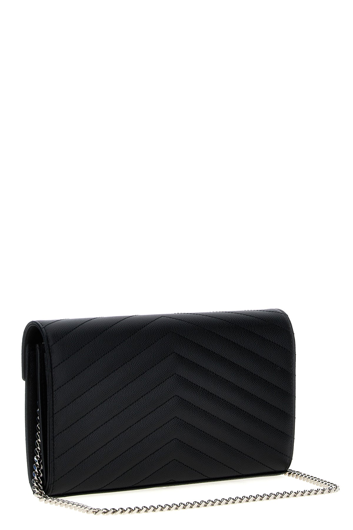 cassandre quilted grain de poudre leather clutch bag