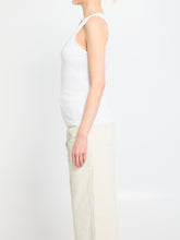 DOLCE&GABBANA 38 ribbed tank top with dg 