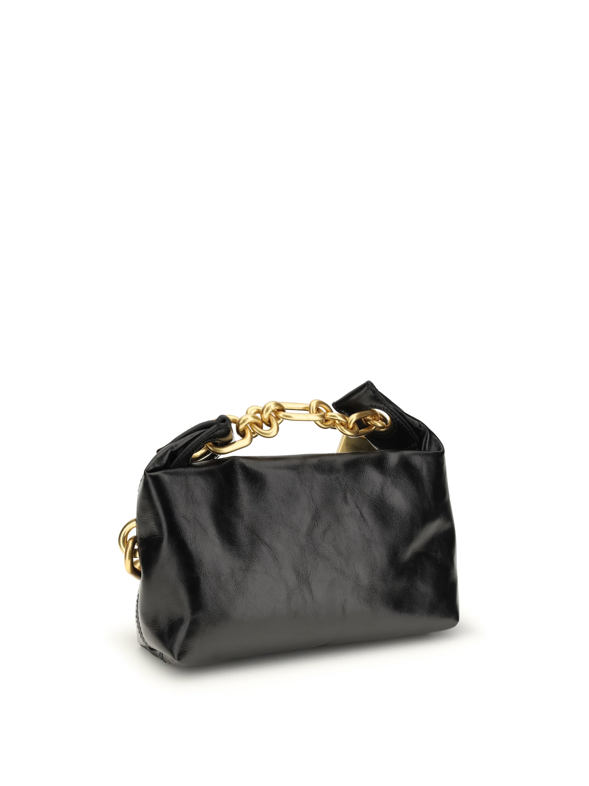 BALMAIN OS sync mini leather shoulder bag
