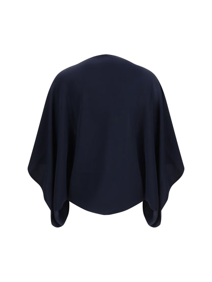 P.A.R.O.S.H. OS draped mid-length sweatshirt