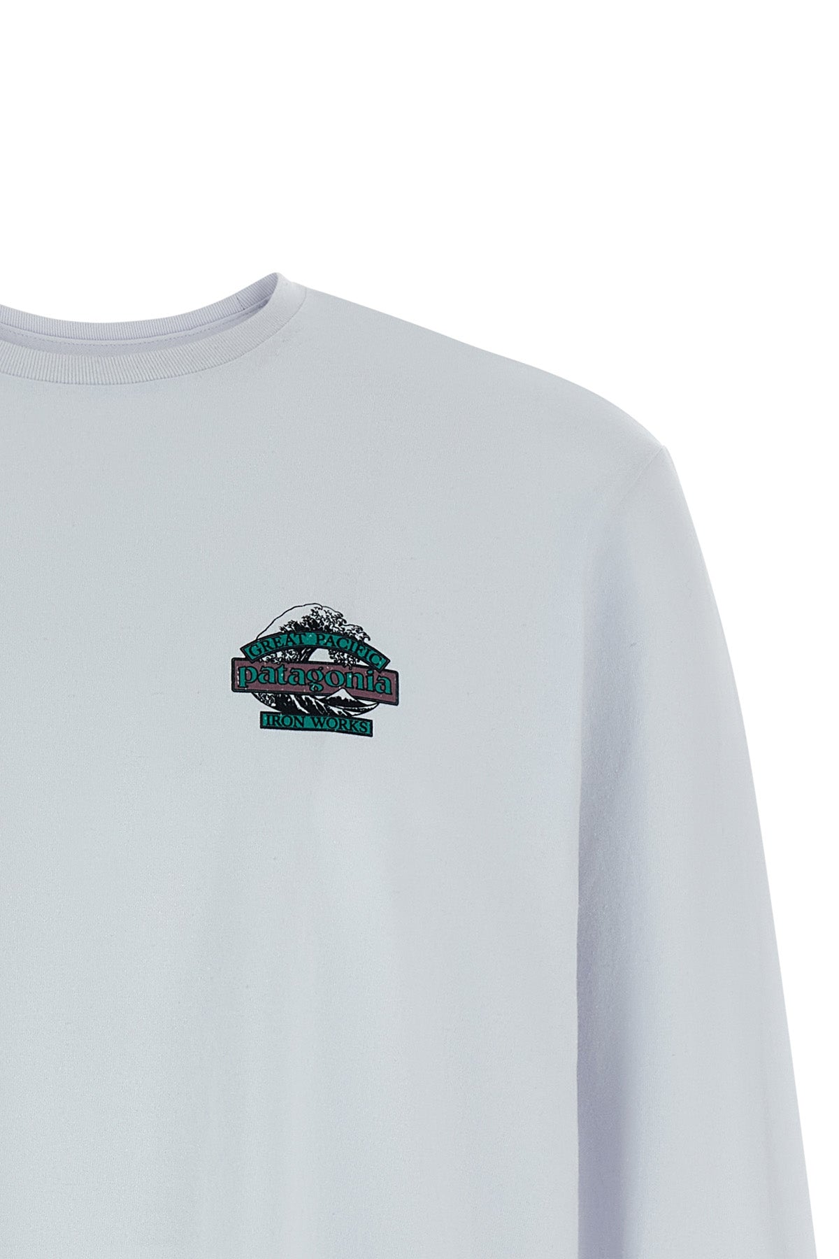 mens l/s great waves responsibili-tee® t-shirt in durable cotton blend jersey