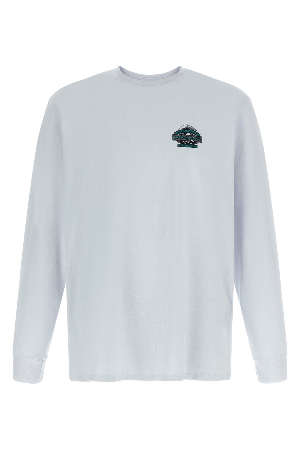 mens l/s great waves responsibili-tee® t-shirt in durable cotton blend jersey