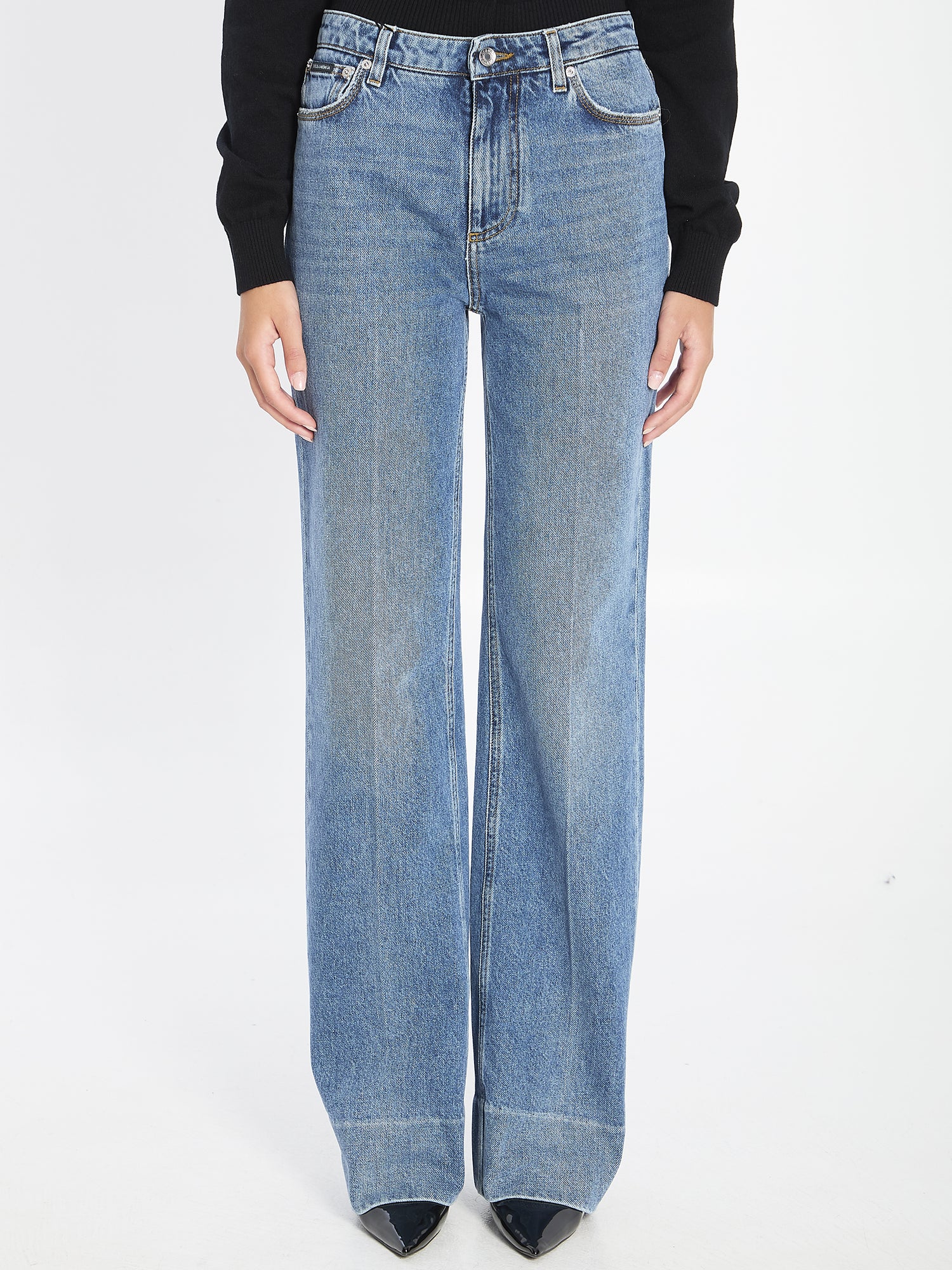 DOLCE&amp;GABBANA 38 five-pocket trousers