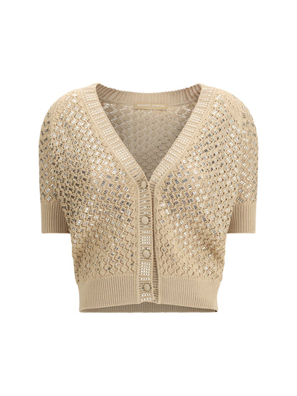 ERMANNO SCERVINO L short-sleeved cardigan