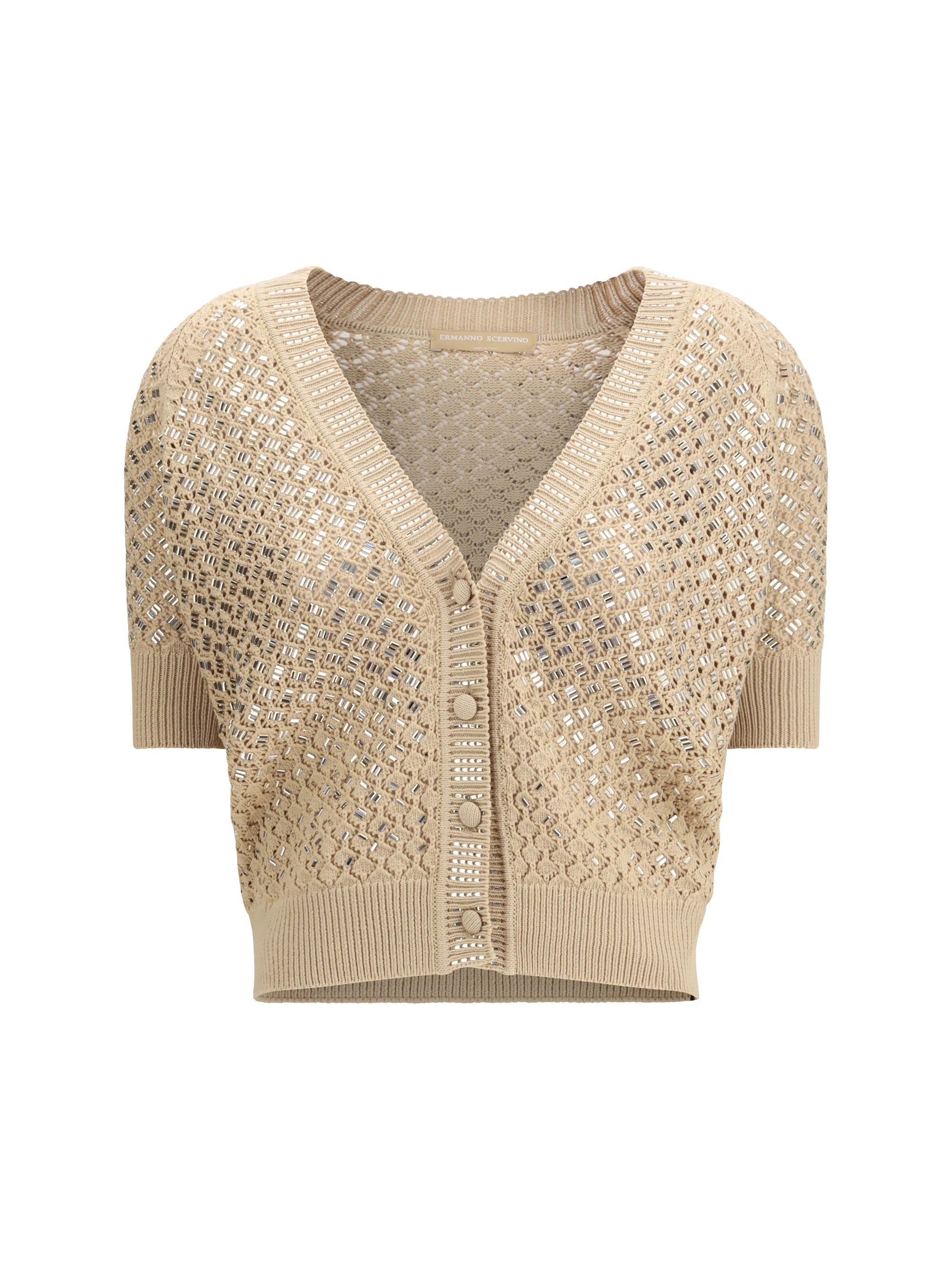 short-sleeved cardigan