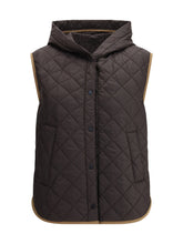 BRUNELLO CUCINELLI 40 hooded padded gilet