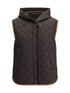 BRUNELLO CUCINELLI 40 hooded padded gilet