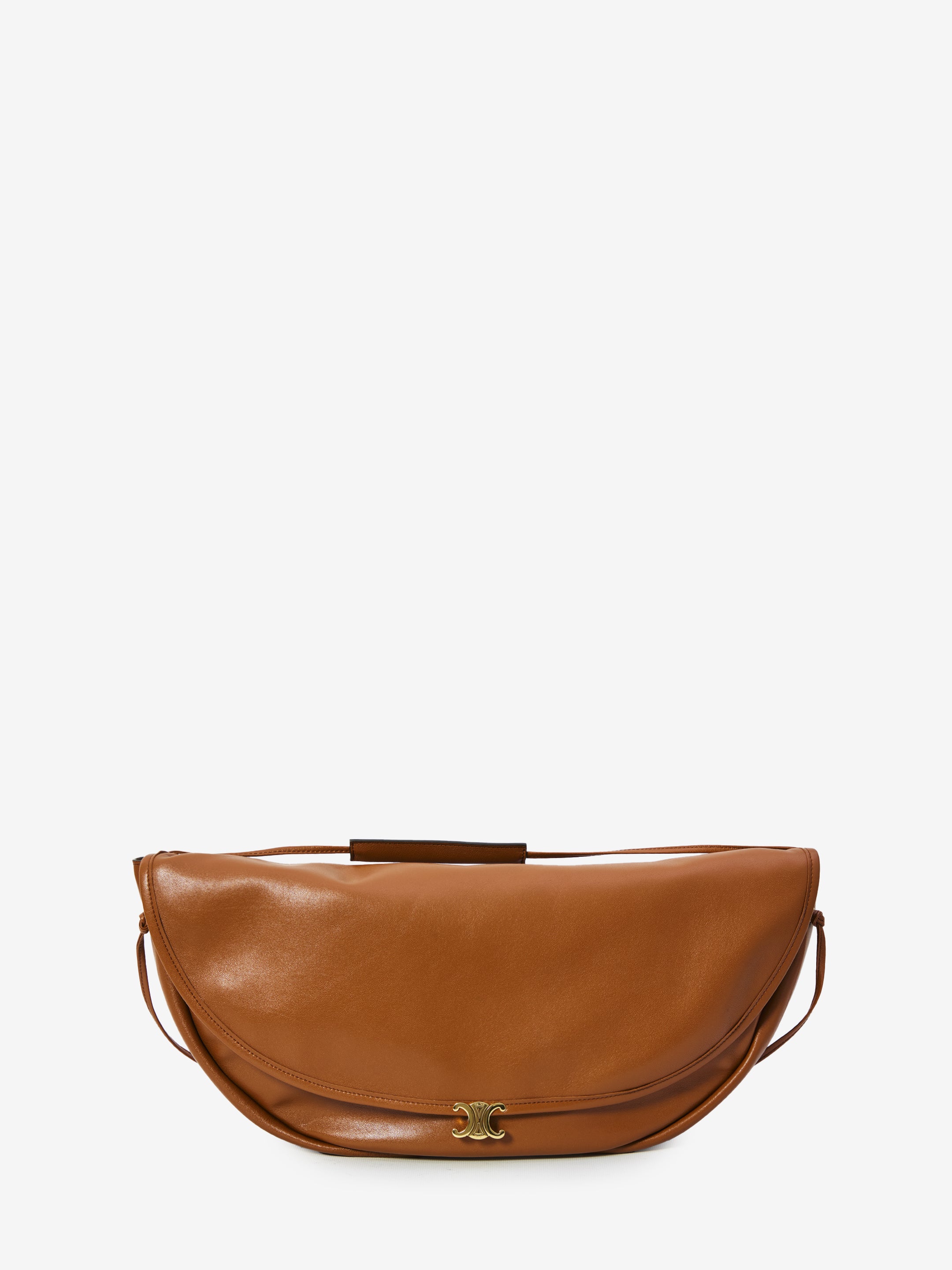 CELINE OS triomphe crescent bag