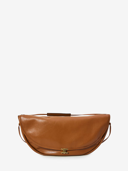 CELINE OS triomphe crescent bag