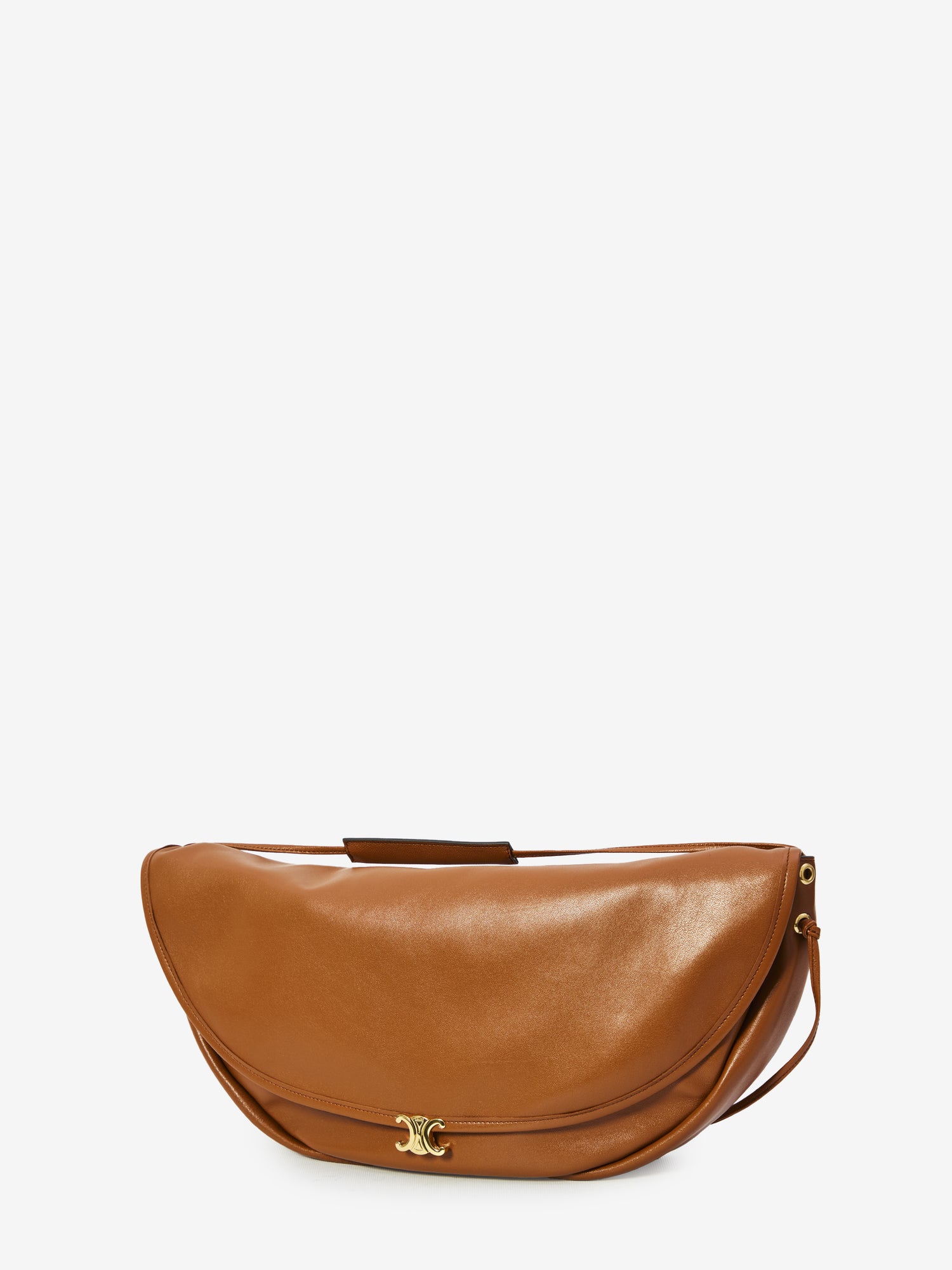 CELINE OS triomphe crescent bag