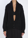 virgin wool cardigan