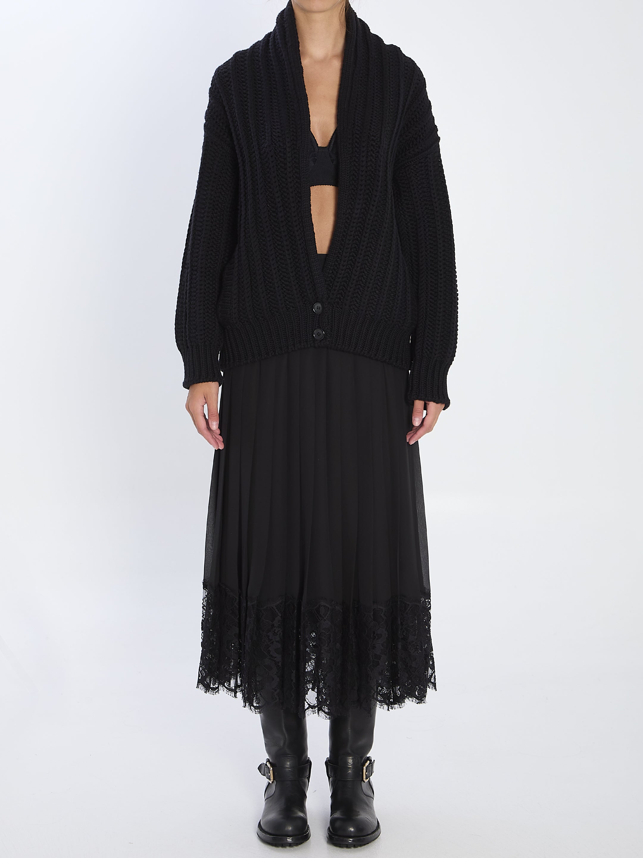 DOLCE&amp;GABBANA M virgin wool cardigan