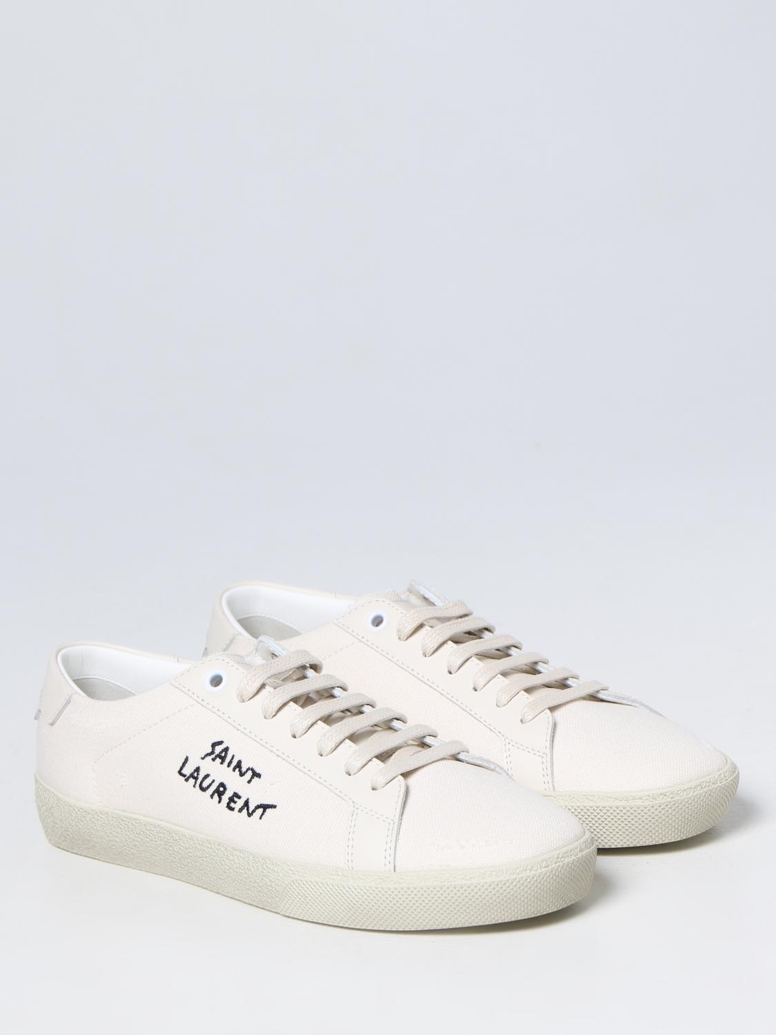 SAINT LAURENT 36 elba canvas sneakers