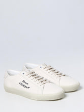 SAINT LAURENT 36 elba canvas sneakers