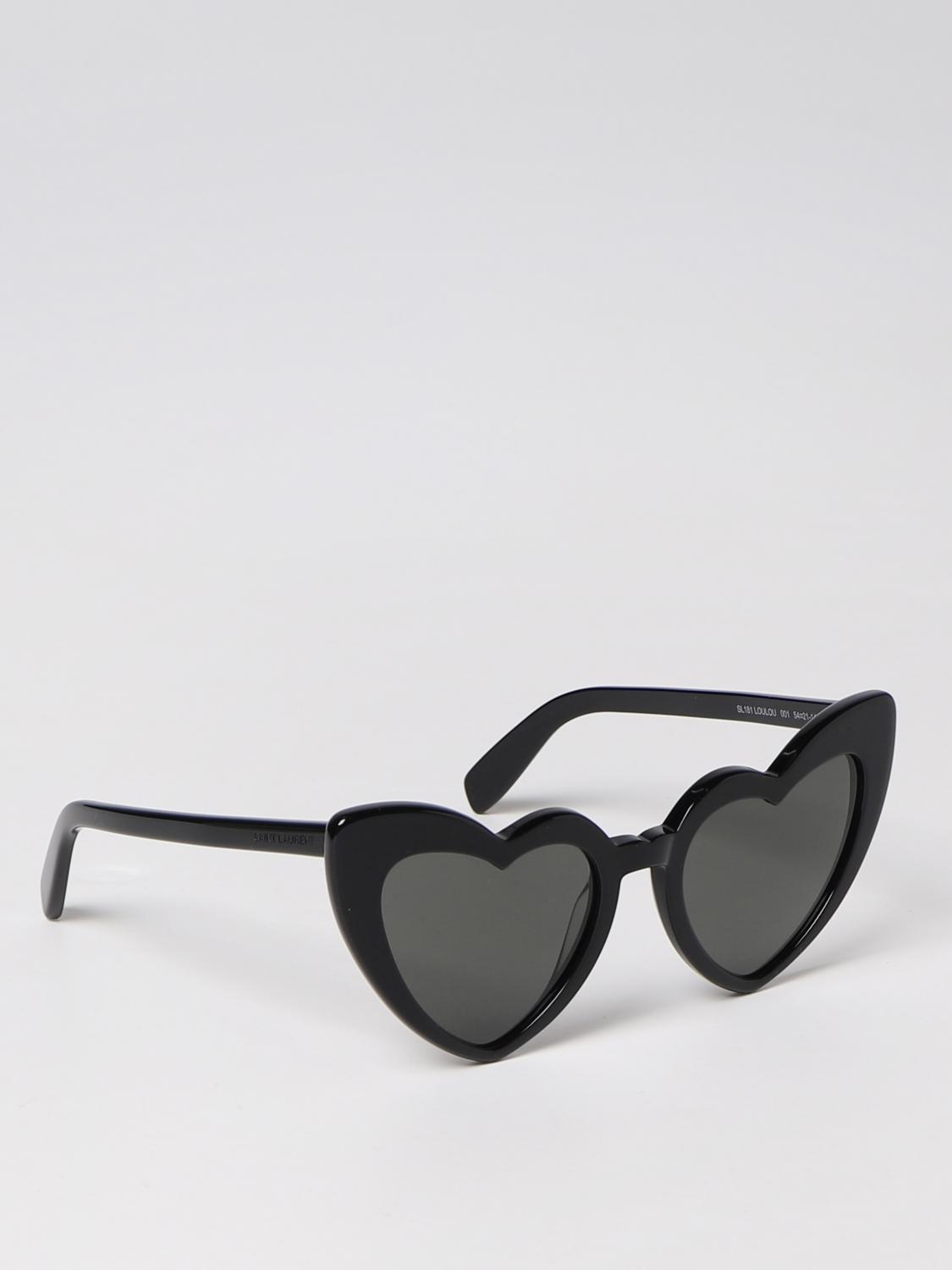 SAINT LAURENT OS wave lou lou glasses in acetate