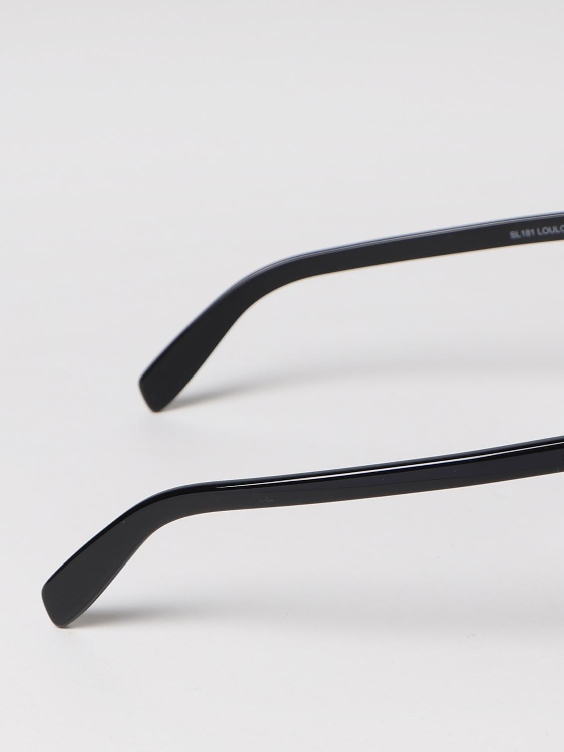SAINT LAURENT OS wave lou lou glasses in acetate
