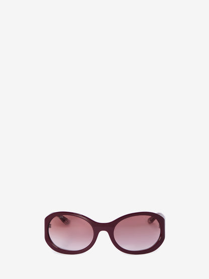 GUCCI OS round sunglasses