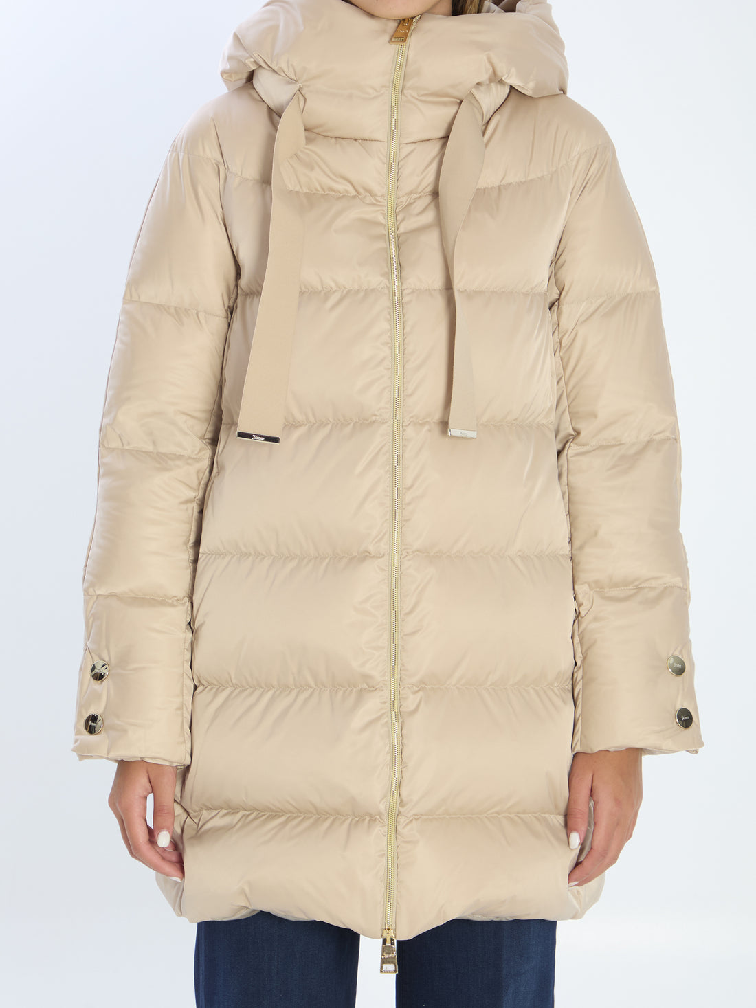 HERNO 38 a-shape puffer jacket 