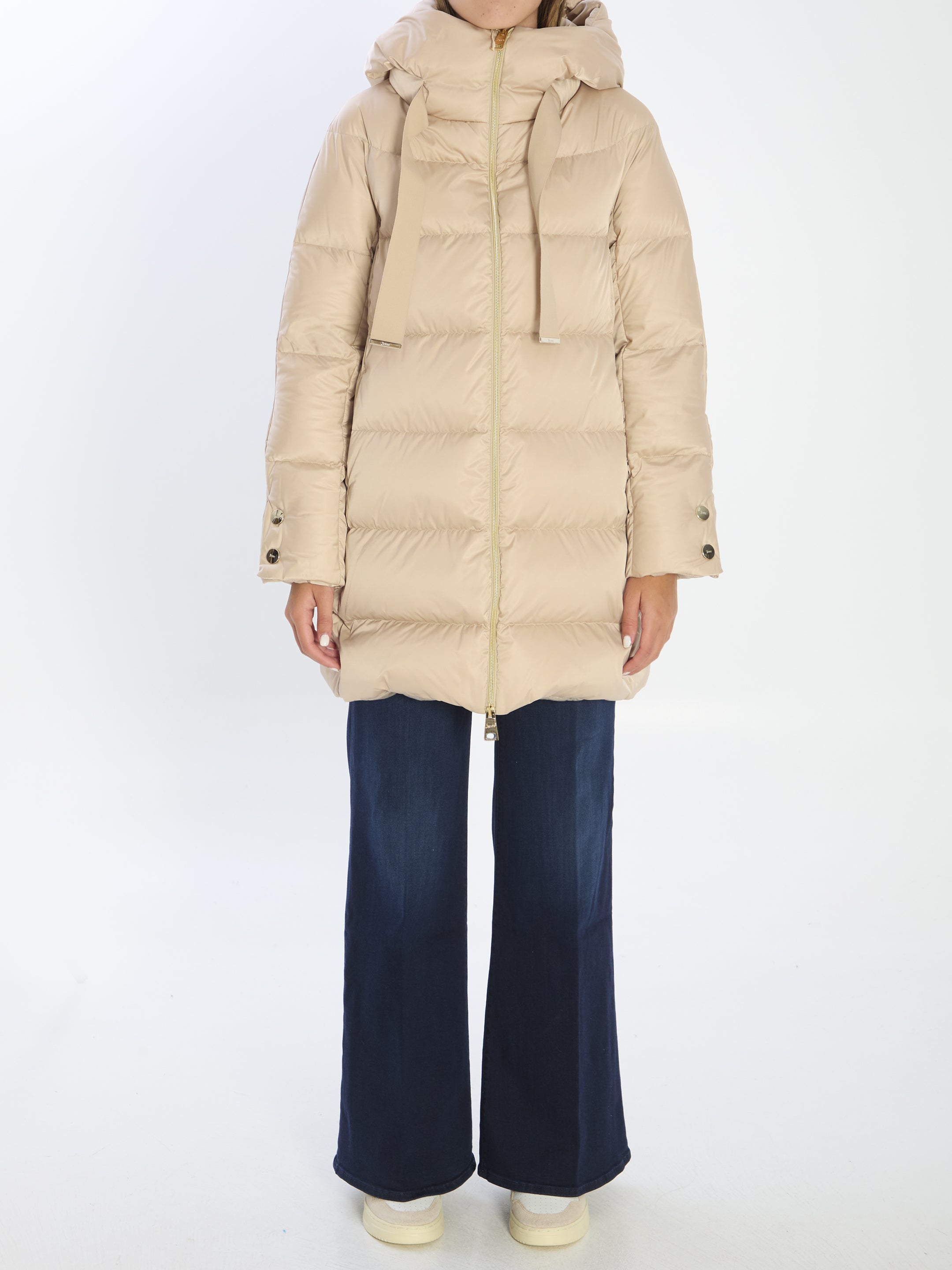 HERNO 38 a-shape puffer jacket 