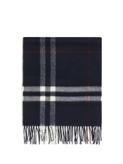 BURBERRY OS cashmere check scarf