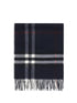BURBERRY OS cashmere check scarf