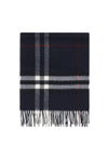 cashmere check scarf