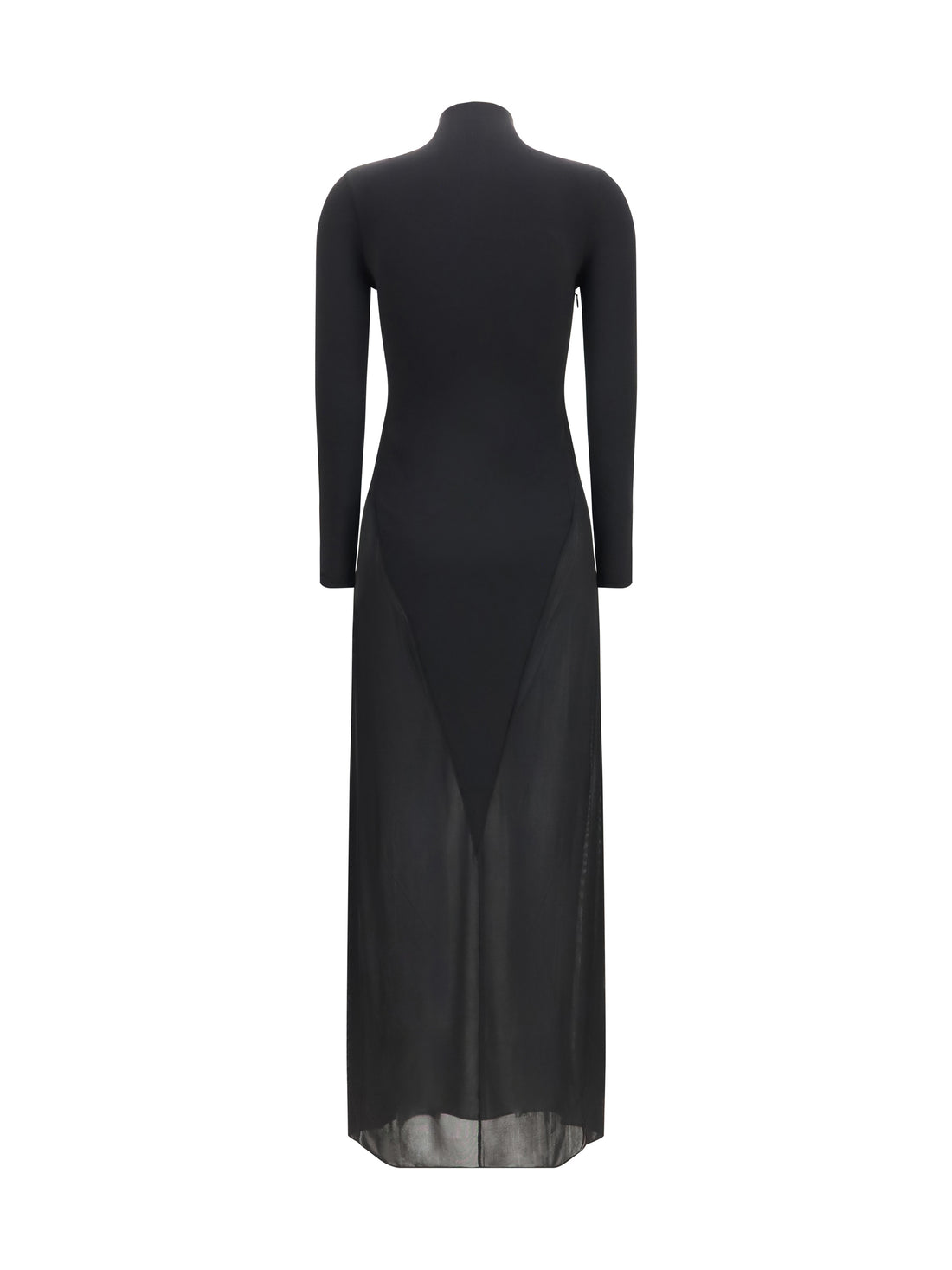 ALAÏA 38 body conscious jersey dress