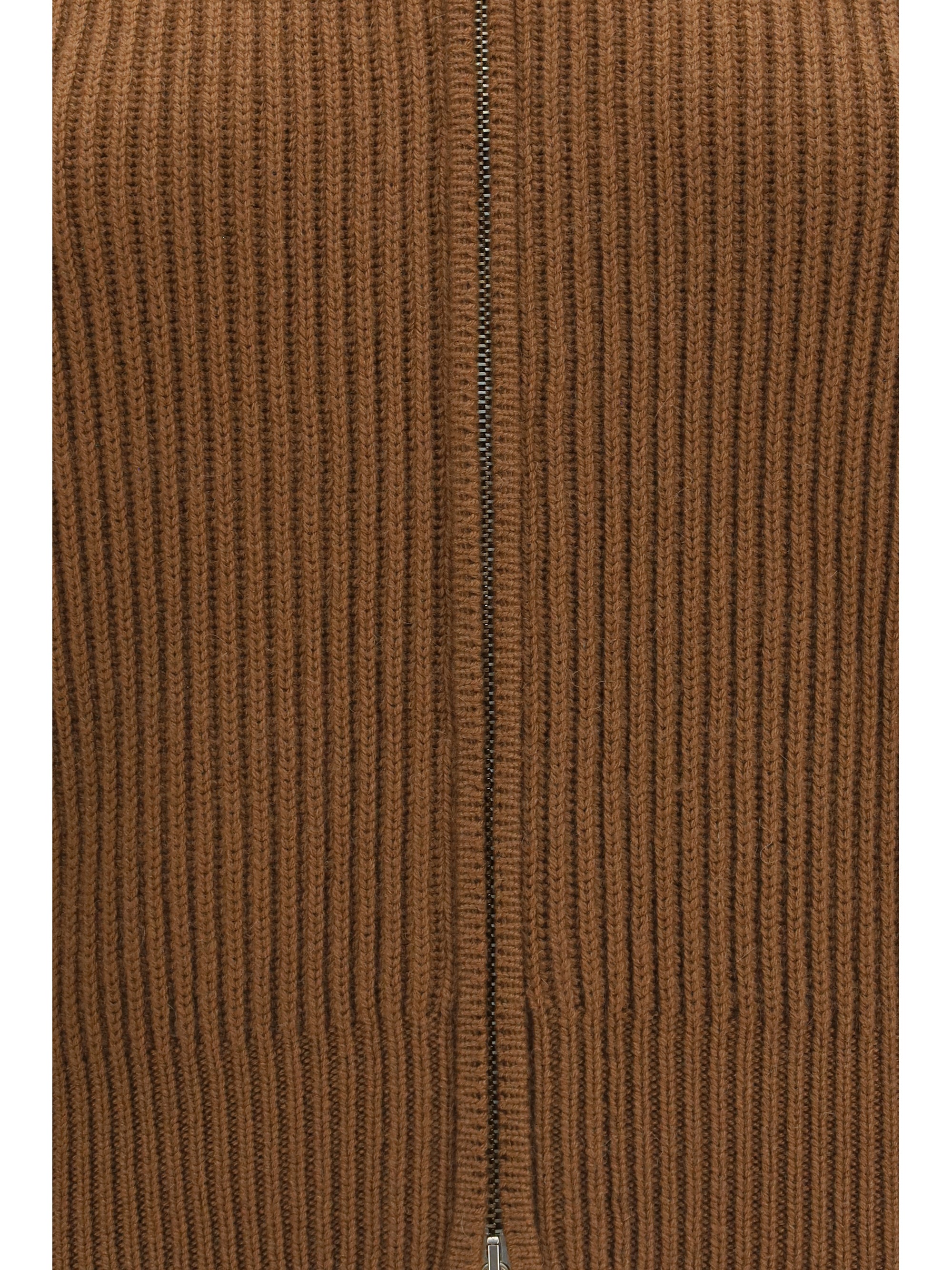 carnet ribbed cardigan