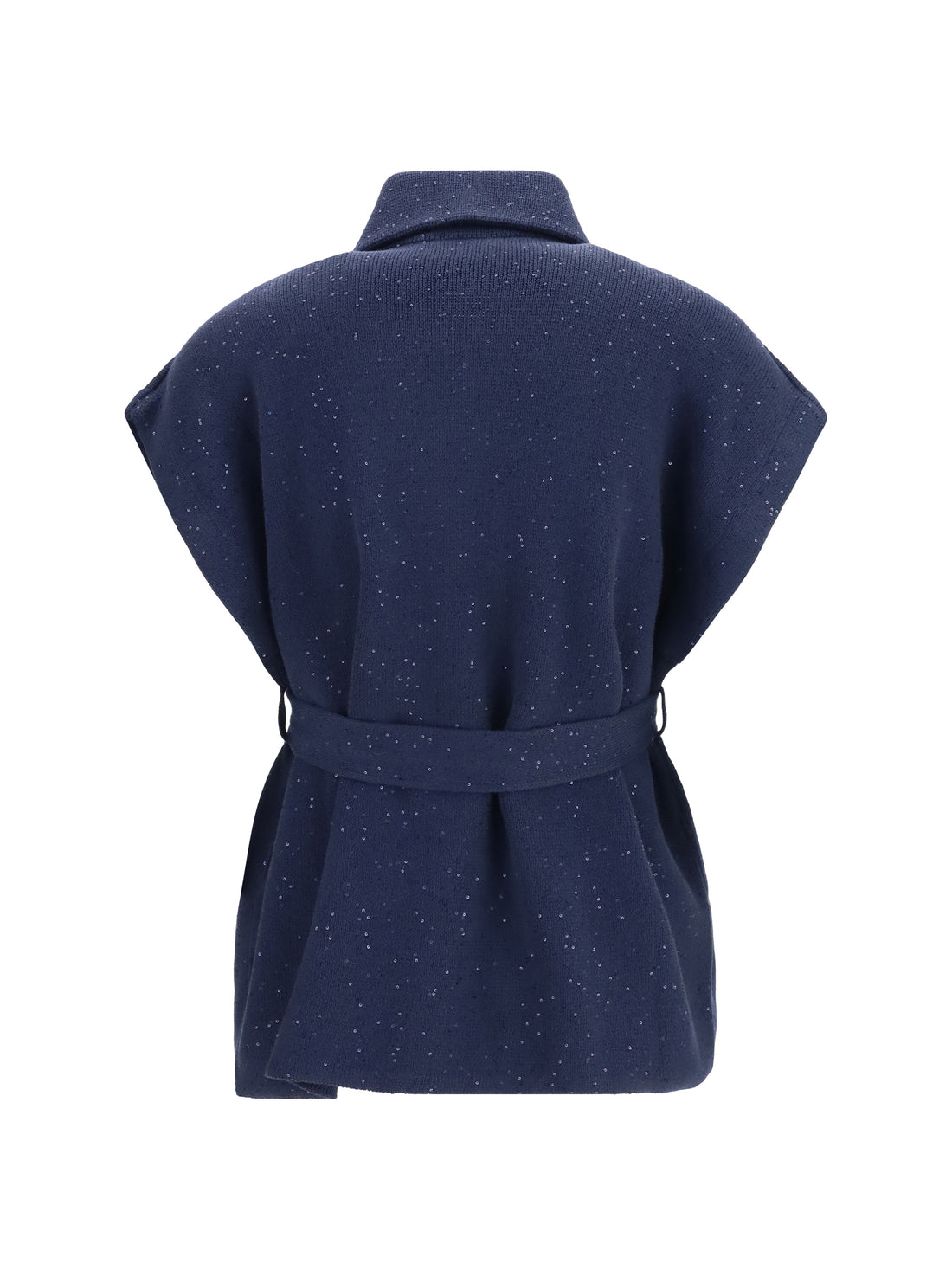 BRUNELLO CUCINELLI S double-breasted sequin vest