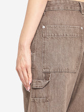 BOTTEGA VENETA 40 brown cargo jeans